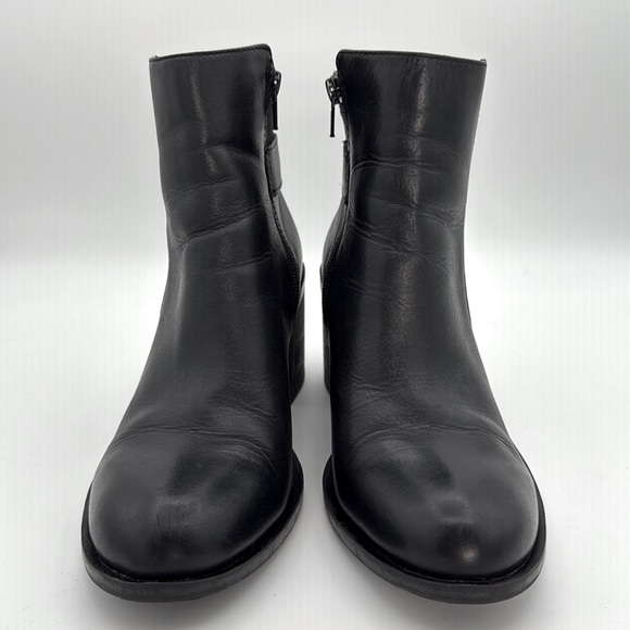 ALDO - women’s Rosaldee ankle bootie black genuine leather heeled boots size 8 - Picture 5 of 11